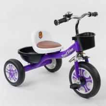 Детский велосипед BestTrike фиолетовый (LM-1355): Тип 3х колесный велосипед