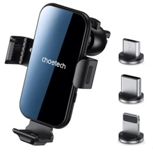 Держатель Choetech Car Holder Air Vent Wireless Charger 15W Black (T201-F): Производитель Choetech