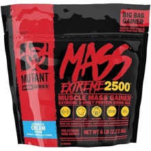 Гейнер Mutant Mass Xxxtreme 2500 2720 g /11 servings/ Cookies Cream: Пол Унисекс