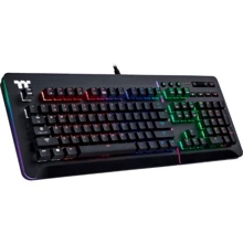 Клавиатура Thermaltake Level 20 RGB/Speed Silver/Black/RGB (KB-LVT-SSBRRU-01): Подключение проводное
