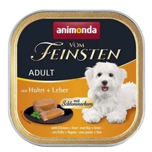 Влажный корм Vom Feinsten Adult with Chicken + liver для собак с курицей и печенью 150 г (4017721823005): Тип Влажный корм
