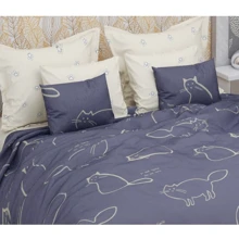 Комплект наволочок SoundSleep Cute cats бязь 40х60см 2шт (93370554): Тип наволочка