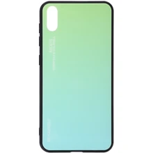 Чехол для телефонов BeCover Gradient Glass Green/Blue for Vivo Y91C (704049): Совместимость Vivo Y91C