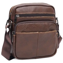 Мужская сумка через плечо Keizer коричневая (K1230br-brown): Пол Мужской