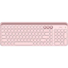 Клавіатура Xiaomi MiiiW AIR85 Plus MWBK01 Keyboard Bluetooth Dual Mode Pink: Підключення беспроводное