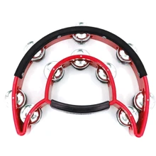 Тамбурин MAXTONE 818N/P Power-2 Tambourine w/Protecting Trim (Red): undefined undefined