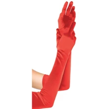 Рукавички довгі Leg Avenue Extra Long Satin Gloves red: Для кого Для жінок