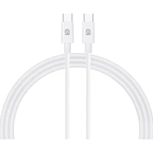 Кабель ArmorStandart Cable USB-C to USB-C ABMM093L 1.2m White (ARM64300): Тип USB-C - USB-C