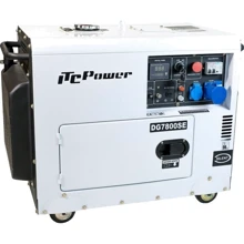 Генератор дизельний ITC POWER DG7800SE 6000/6500 W - ES: Тип електростанції дизельний