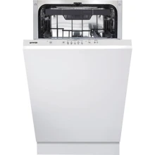 Встраиваемая посудомоечная машина Gorenje GV52012S: Цвет белый