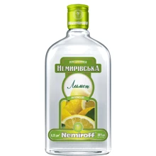 Настойка Nemiroff Лимон 38% 0,25л (NMF4820181420833): Объем, л 0.25