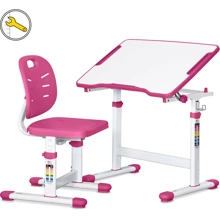 Комплект Evo-kids (стул+стол) Evo-03 Ergo Pink (Evo-03 Ergo PN): Возраст ребенка от 3-х лет