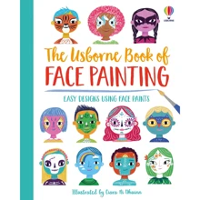 Book of Face Painting / Дитяча книга - розмальовка облич: Виробник Usborne