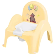 Детский горшок-кресло Tega baby Лесная сказка музыкальный желтый (PO-073-109): Цвет желтый