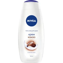 Nivea Free Time Shower Gel Гель-уход для душа Крем Какао 500 ml: Назначение Очищение