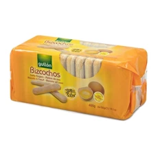 Печенье Gullon Savoiardi Bizcocho, 400г: Вес нетто 400 г