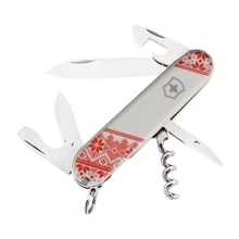 Мультитул Victorinox Spartan Ukraine 91мм/12предметов/белый /красный Вишиванка (1.3603.7R5): Тип мультитул (многофункциональный инструмент)