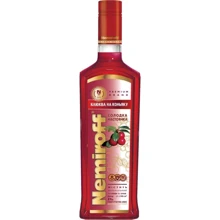 Настойка Nemiroff "клюква на коньяке" 21% 0.1 л (WT4449): Объем, л 0.1