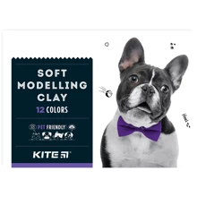 Пластилин восковой Kite Dogs 12 цветов 240 г (K22-1086): Производитель KITE