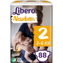 Libero Newborn 2 (3-6кг) (88) NEW: Тип Підгузки