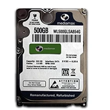 Внутренний жесткий диск Mediamax WL500GLSA854G: Форм-фактор 2.5"