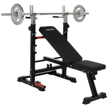 Скамья для жима и пресса Hammer Force 4.0 + стойки (5202): Вид применения домашний