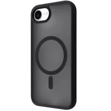 Чохол для iPhone WAVE Matte Insane Case з MagSafe Black для iPhone 16e: Колір черный