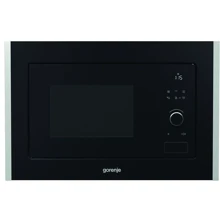 Встраиваемая микроволновая печь Gorenje BM201A4XG: Цвет черный
