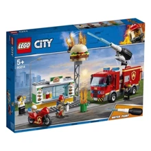Конструктор LEGO City Пожар в бургер-кафе (60214): Серия City