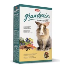 Корм Padovan GRANDMIX CONIGLIETTI для декоративных кроликов 850 г (PP00189): Вид Корм