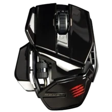 Мышь MadCatz M.O.U.S. 9 Glossy Black (MCB4371500C2/04/1): Интерфейс подключения Bluetooth + Wireless (радио интерфейс)