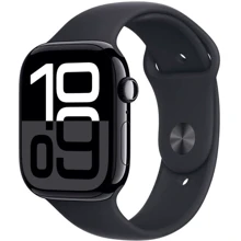 Apple Watch Series 10 GPS 46mm Jet Black Aluminium Case with Black Sport Band - M/L (MWWQ3) Approved Витринный образец: Производитель Apple