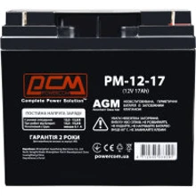 Powercom 12В 17Ah (PM-12-17): Тип Аккумулятор