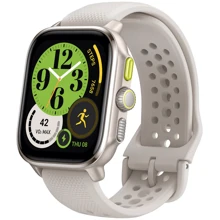 Смарт-часы Amazfit Cheetah (Square) White: Дисплей 1.75" AMOLED (390x450) / 341 ppi