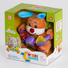 Мягкая погремушка TK Group Собачка (66397) Укр.озвучка: Производитель TK Group