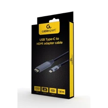 Кабель и переходник Cablexpert USB-C to HDMI 1.8m 4K 60Hz (CC-USB3C-HDMI-01-6): Тип кабель