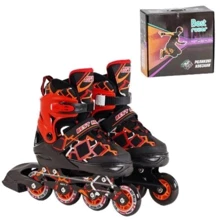 Ролики Best Roller 35-38 червоні (1189-M): Колір красный