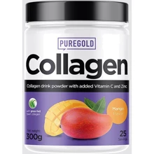 Pure Gold Protein Collagen Колаген зі смаком манго 300 грам: Форма випуску порошок
