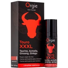 Крем для усиления эрекции Orgie Touro XXXL Power Cream, 15 мл, с эффектом вибрации: Форма выпуска Крем