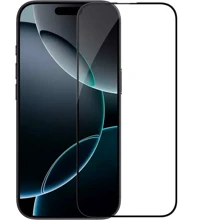 Захисне скло для iPhone Nillkin Anti-Explosion Glass Screen 3D (CP+MAX) Black for iPhone 16 Pro: Колір чорний