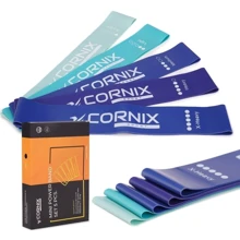 Эспандер Cornix Mini Power Band набор 5шт 1-20кг (XR-0047): Производитель Cornix