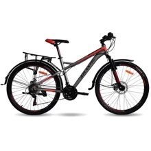 Велосипед Atlantic 2022' 26" Proton NX A2NX-2644-GR M/17"/44см (1969) grey/red: Материал рамы Алюминий