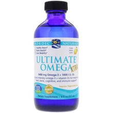 Nordic Naturals Ultimate Omega Xtra 8 fl oz (237 ml) Lemon Экстра Омега-3 со вкусом лимона: Тип Омега 3