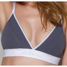 Спортивный топ с двойными бретелями Passion PS007 TOP dark grey, size XL: Для кого Для женщин