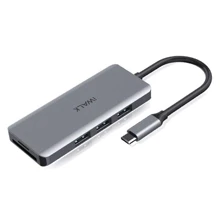 Адаптер iWalk Adapter USB-C to 3xUSB+SD Gray (ADH006): Колір серый
