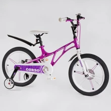 Велосипед Corso Elit EL-40011 (фиолетовый): Диаметр колес, дюймов 18
