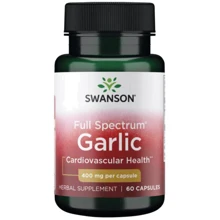Swanson Garlic 400 mg Часник 60 капсул: Форма випуску Капсулы