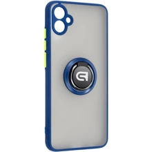 Чохол для телефона ArmorStandart Frosted Matte Ring Navy Blue для Samsung A042 Galaxy A04e (ARM68348): Сумісність Samsung A042 Galaxy A04e
