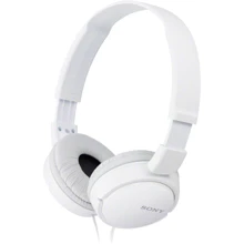 Наушники Sony MDR-ZX110 White: Тип конструкции накладные