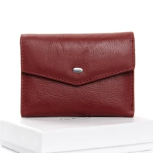 Женский кошелек Dr. Bond коричневый (32599 dark-red): Пол Женский